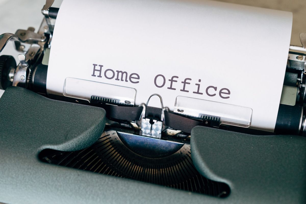 schreibmaschine homeoffice